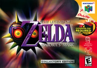Box art for Legend of Zelda, The - Majora's Mask (USA)